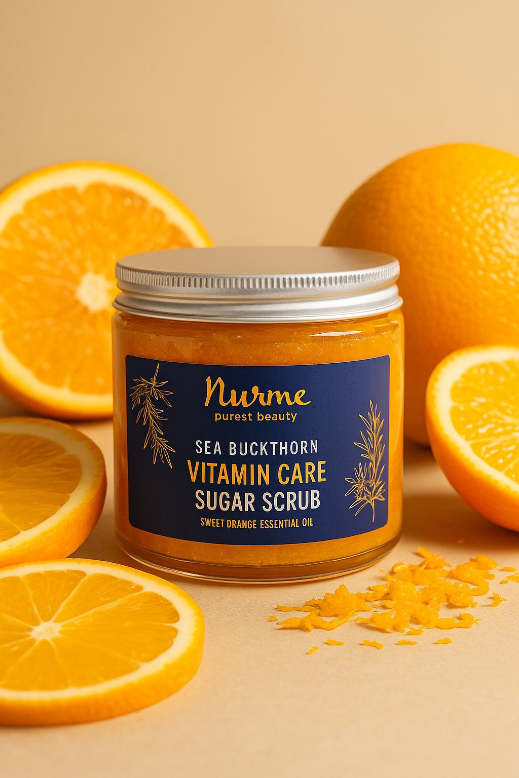 Sea Buckthorn & Orange Ritual Scrub™ – Vitamin Glow Renewal (250g)