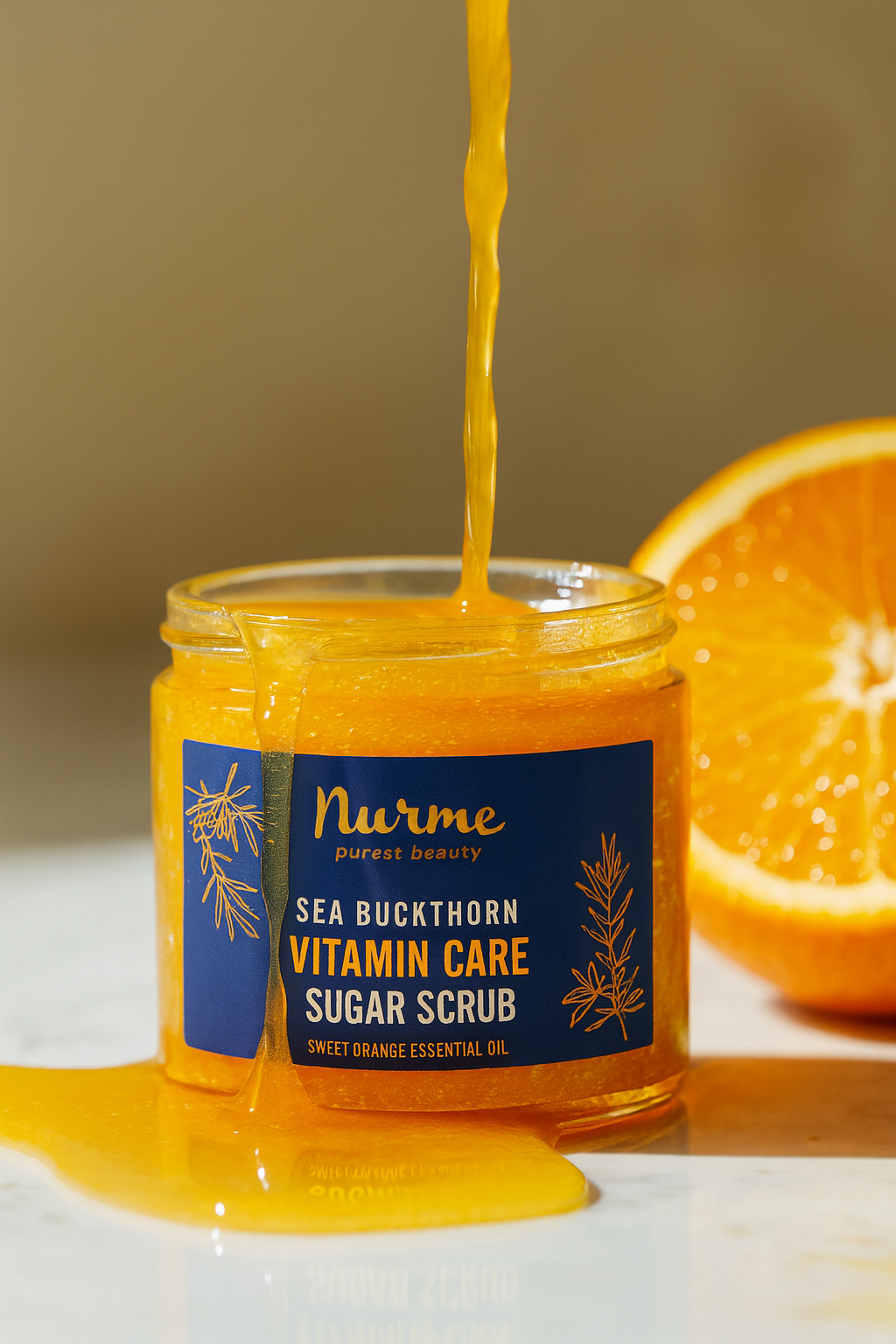Sea Buckthorn & Orange Ritual Scrub™ – Vitamin Glow Renewal (250g)