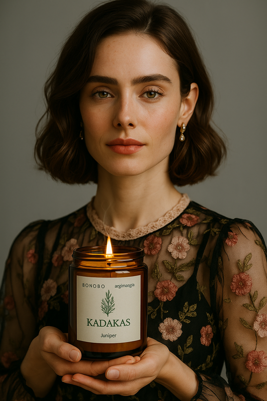 Juniper Glow – Handcrafted Luxury Soy Candle (40h Burn Time)