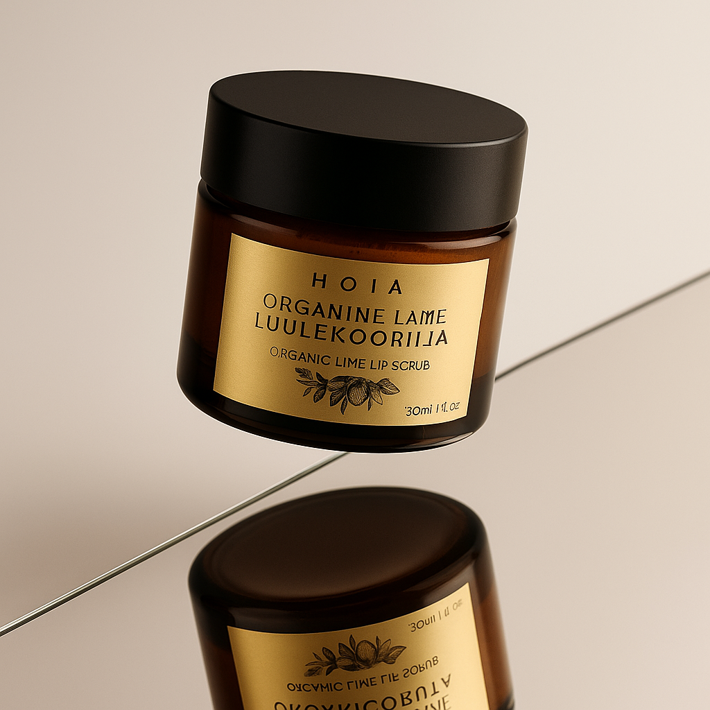 HOIA Organic Lip Scrub – Silky, Kissable Lips (30 ml)