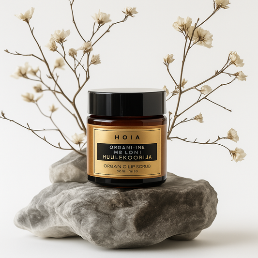 HOIA Organic Lip Scrub – Silky, Kissable Lips (30 ml)