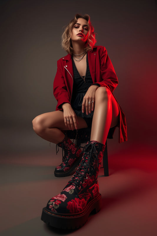 511 Red Roses™ — The Statement Boot of Strength and Soul