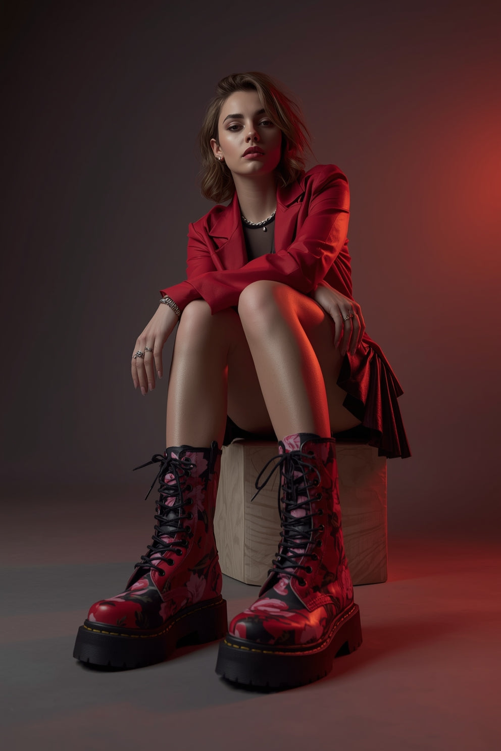 511 Red Roses™ — The Statement Boot of Strength and Soul
